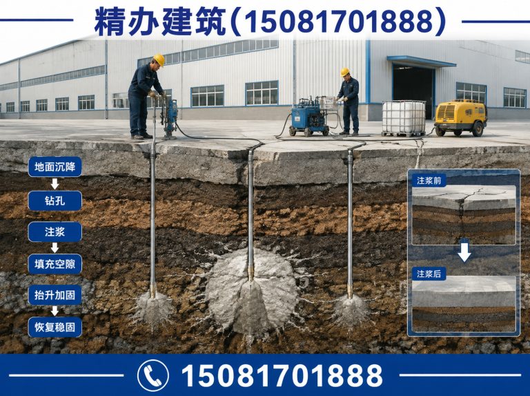 成安县回填土下沉注浆展示图